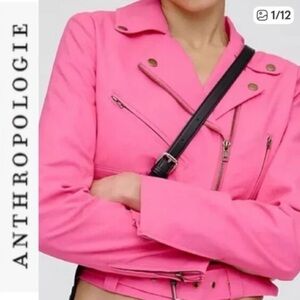DOLAN Anthropologie Pink Women's Jacket